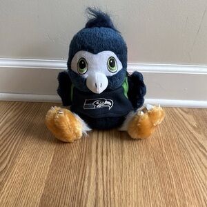 NFL Seattle Seahawks Blitz Mascot Stuffed Plush Figure New with Tags